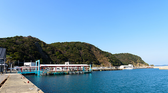 神湊港渡船ターミナルイメージ